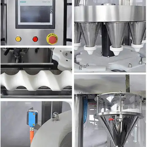 Machine de remplissage semi-automatique de poudre de cuivre pour ligne d'emballage - Product Image 2