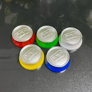 ミニ 100ml プラスチック製 空 ソーダ缶型ジャー 3.5 グミ包装用 ラベル付き Canette En Plastique - Product Image 5