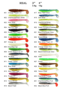 Appât de pêche en plastique souple de 3 pouces, vente en gros, formes variées, parfumées, fabriquées à la machine, vers de pêche souples avec palette en caoutchouc