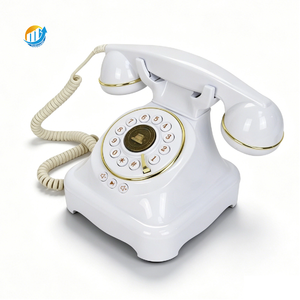 Téléphone de bureau rétro Bluetooth prêt à être expédié, prend en charge l'assistant vocal avec Bluetooth sans fil, options de couleur personnalisées - Product Image 1