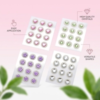 Patch Hydrocolloïde Anti-Acné Scintillant avec Strass et Acide Salicylique, Autocollant Éclatant pour Boutons à la Centella pour Couvrir les Imperfections