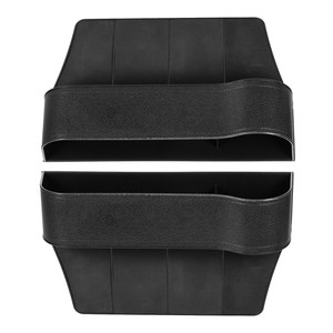 2 Chiếc Xe Màu Đen Tổ Chức Ghế Vận Chuyển Túi PU Trường Hợp Túi Đa Chức Năng Hộp Lưu Trữ Trái + Phải - Product Image 2