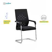 Nouvelle chaise de bureau de haute qualité avec tissu ergonomique en maille pu plastique polypropylène aluminium vinyle pour salon de salle d'attente à la maison