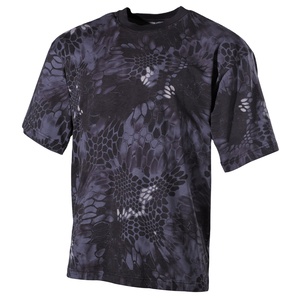 Maglietta personalizzata <span class=keywords><strong>Snak</strong></span>-black Camo in cotone comode magliette con stampa mimetica da uomo - Product Image 1