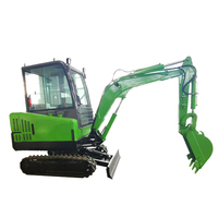 Mini jardin d'excavatrice de 2,5 tonnes bon marché Micro Digger prédominant pour la foresterie
