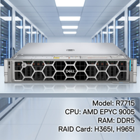 Supplier dan Grosir Server Rak 2U AMD EPYC Dell PowerEdge R7715 Enterprise Data Center Database untuk Pasar Global