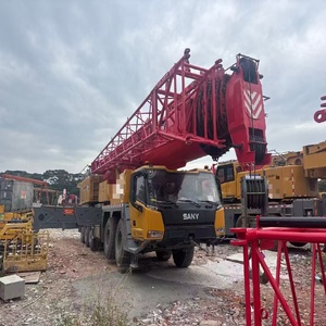 Grue mobile sur camion Sany 200T d'occasion en bon état de marche, prix avantageux en promotion avec moteur et pompe - Product Image 1