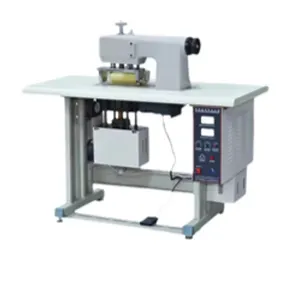 Factory 2200W Ultrasonic Lace PVC Embossing & Welding Machine 15KHz Side Cutting Sewing Equipment New & Used Condition