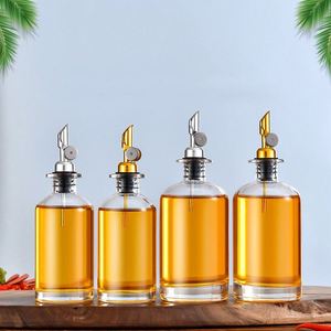 Olive Oil <b>Dispenser</b> Bottle for Kitchen <b>Coffee</b> <b>Syrup</b> <b>Dispenser</b> Weighted Pourer Glass Bottle <b>Dispenser</b> for Kitchen - Product Image 3