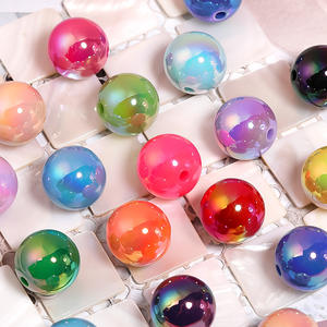 Cuentas Sueltas Acrílicas Sólidas de 16 mm, Color UV, con Orificio Pasante, para Joyería Moderna DIY, en Oferta - Product Image 6