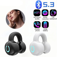 Auriculares Inalámbricos BT al por Mayor, Auriculares de Clip para la Oreja, Larga Duración de Batería, Auriculares Deportivos Impermeables