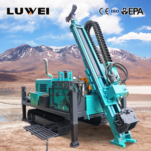 Equipo de Perforación Hidráulica Multifuncional de Orugas Fabricado en China, Impulsado por Diésel, para Pozos de Agua, Profundidad Máxima de Perforación 2000m - Product Image 1