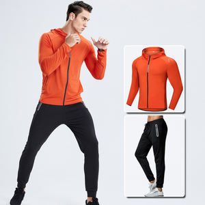 Conjunto Deportivo de Dos Piezas para Hombre, Chándal Elástico con Logotipo Personalizado al por Mayor - Product Image 3