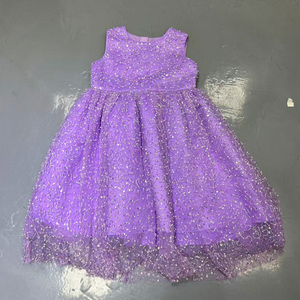 Gaun Pesta Putri Musim Panas 2026 untuk Anak Perempuan, Pola Solid, Gaun Wanita dengan Renda, Panjang, Pasokan ODM - Product Image 2