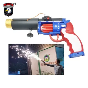 Pistola tirador, piezas de juego de pistola, fuegos artificiales, pistola de bengalas, pistolas de fuegos artificiales, el mejor nebulizador de tierra pirata fría para escenario de Halloween, boda - Product Image 1