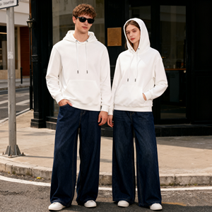 W50006 Felpe <span class=keywords><strong>con</strong></span> Cappuccio Personalizzate <span class=keywords><strong>con</strong></span> Logo, Abbigliamento Streetwear, Colletto <span class=keywords><strong>con</strong></span> Cordoncino, Casual, Taglie Forti, in Cotone, Pullover da <span class=keywords><strong>Uomo</strong></span> - Product Image 2