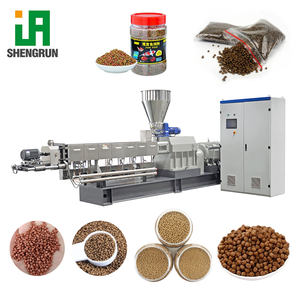 Usine de fabrication d'aliments pour poissons en granulés flottants, machine extrudeuse automatique peu coûteuse pour aliments aquatiques pour poissons - Product Image 6
