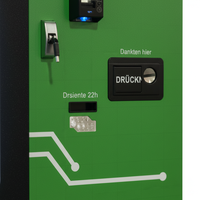 Distributeurs automatiques intelligents 24h/24 avec IA, SDK, écran tactile et gestion cloud pour la vente de snacks et boissons sans surveillance (paiement par carte)