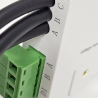 Compteur d'énergie triphasé multi-circuits Meatrol ME132F à bobine de Rogowski Modbus RTU 6000A pour rail DIN