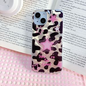 <span class=keywords><strong>Coque</strong></span> <span class=keywords><strong>de</strong></span> <span class=keywords><strong>téléphone</strong></span> mignonne 'You're so Good' avec étoiles roses et imprimé vache noire, compatible avec iPhone 13/14/15, <span class=keywords><strong>coque</strong></span> <span class=keywords><strong>Kawaii</strong></span> pour filles tendance - Product Image 4