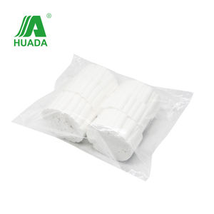 Uso medico monouso del rotolo Non sterile della lana di cotone dentale dell'ospedale dei materiali di consumo <span class=keywords><strong>10mm</strong></span> X 3.8cm, 8mm X 3.8mm con la marca dell'oem - Product Image 2