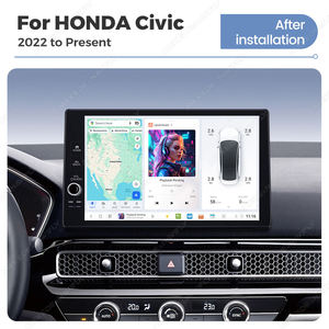 วิทยุติดรถยนต์ DUDU7 ระบบ Android 13 หน่วยความจำ 12G+512G พร้อมระบบนำทาง GPS เครื่องเล่นมัลติมีเดีย ความละเอียด 2000*1200 สำหรับรถยนต์ Honda <span class=keywords><strong>Civic</strong></span> 11 <span class=keywords><strong>Fe</strong></span> FL ปี 2022 2023 2024 - Product Image 4