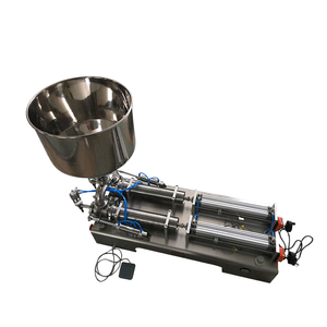 เครื่องบรรจุของเหลวแบบกึ่งอัตโนมัติ <span class=keywords><strong>2</strong></span> หัว ปรับแต่งได้ ผลิตจากสแตนเลส ขนาด 1000-5000 มล. สำหรับบรรจุขวดพลาสติกและแก้ว รับประกัน <span class=keywords><strong>1</strong></span> ปี สำหรับซอสมะเขือเทศ - Product Image 4