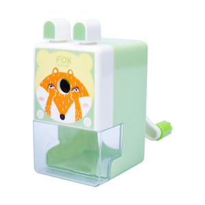 Taille-crayon manuel rose personnalisé pour enfants, école, classe, maison, avec lame hélicoïdale plus résistante pour un aiguisage rapide - Product Image 2