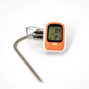 Hiển thị lớn kỹ thuật số Nhiệt kế thực phẩm cho nhà bếp nấu ăn BBQ thịt với thăm dò Clip làm bằng nhựa - Product Image 6