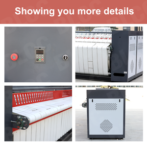 <span class=keywords><strong>Machine</strong></span> à repasser industrielle 3000mm pour fer à repasser Flatwork Repasseuse pour draps de lit Chauffage à la vapeur Chauffage au gaz - Product Image 6