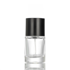 Top <span class=keywords><strong>vendeur</strong></span> 30ml verre clair Airless Lotion sérum bouteille givré mat noir couvercle parfumerie brouillard pulvérisateur pour visage crème Mascara - Product Image 6