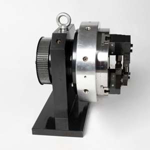 Jingka Pneumatic Four Jaw Chuck 38mm Diameter 220-240mm Clamping <b>Range</b> For Laser Cutting Welding Equipment - Product Image 1