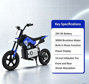 سيارة أطفال كهربائية RCB TECH R9X ببطارية 24 فولت ومحرك قوي، سرعة 5/7.5/15.5 ميل في الساعة، مدى 9.3 ميل، إطارات هوائية 14 بوصة، هيكل معدني - Product Image 4