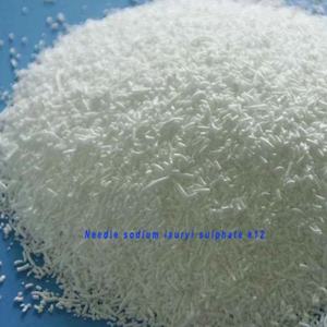 CAS 151-21-3 lauril sulfato de sodio SLS / SDS dodecil sulfato de sodio K12 polvo/aguja SLS/K12/SLES precio - Product Image 1