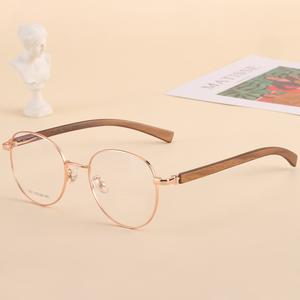 Lunettes <span class=keywords><strong>en</strong></span> <span class=keywords><strong>bois</strong></span> <span class=keywords><strong>de</strong></span> titane pour hommes, accessoire <span class=keywords><strong>de</strong></span> luxe pour les yeux, - Product Image 3