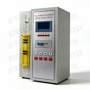 Appareil manuel de mesure de la perméabilité à l'air Blaine pour testeur de surface spécifique, manomètre en U, disque perforé et piston ASTM - Product Image 3