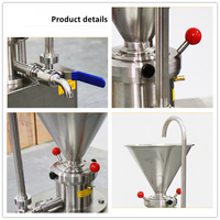 Machine professionnelle commerciale pour beurre de sésame et d'arachide, petit moulin colloïdal pour noix, lait, fruits, légumes, boîte de vitesses