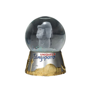 ลูกบอลคริสตัลพร้อมหอคอยหิมะอาราเมเนียโบราณเป็นของขวัญลูกบอลน้ำ - Product Image 4