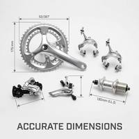 Pièces de VTT forgées sur mesure, usinées CNC, anodisées, service OEM, personnalisation selon les dessins et certifiées ISO 9001