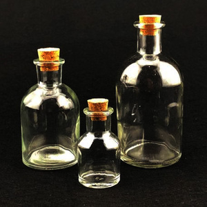 30ml 120ml 240ml 0R 1oz 4oz 8oz rõ ràng Vòng Thuốc thử chai thủy tinh với nút chai thủy tinh Thuốc thử Jar - Product Image 6