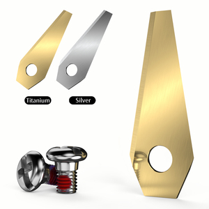Lames de tondeuse à gazon robotisée en acier inoxydable 49,5*19*1 mm - Product Image 1