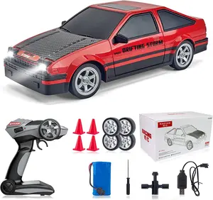 Rc Auto 1:16 Schaal 4wd 45 Km/h Hoge Snelheid Drift Race Sport Speelgoedauto Voor Ae86 Model Auto 'S Elektronische Afstandsbediening Speelgoed