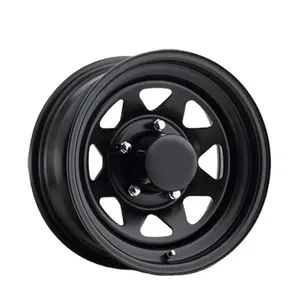 Super Afwerking Staal Zwart 4X4 Velg Voor Off-Road Auto