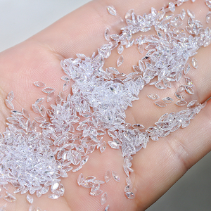 H184 50 chiếc Đá Zircon Mini Trong Suốt Trang Trí Móng Tay Hình Kim Cương Pha Lê Lấp Lánh Đá Nhọn Đá Trang Trí Móng Tay - Product Image 5