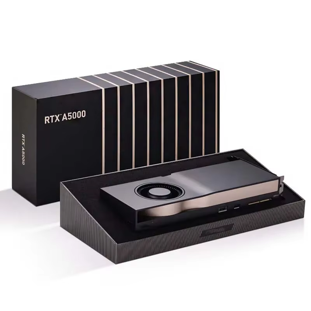 New and Original GPU RTX A5000 High Performance Generation 24GB GDDR6 384bit 900-5G132-2200-000 Graphics Cards