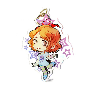 Yiwu Sản Xuất Acrylic Charms Bán Hot Nhà Máy Thiết Kế Thời Trang Khuyến Mại Keychain Giá Rẻ In Epoxy Key Chains - Product Image 5