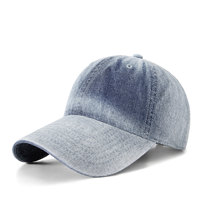 Nueva Gorra de Béisbol Casual Unisex de Mezclilla, Gorra de Jean Transpirable de Verano, Gorra Ajustable de Color Sólido para Hombres, Mujeres y Adolescentes