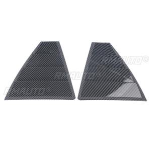 Para Hyundai Elantra 2016-2020: Kit de embellecedores de ventana trasera triangular tipo aleta de tiburón, embellecedor de ventana de ventilación lateral trasera, modificación de cubierta. - Product Image 4