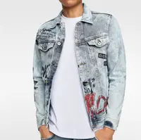 Men's Cotton Jeans Jacket, Custom Denim Jacket