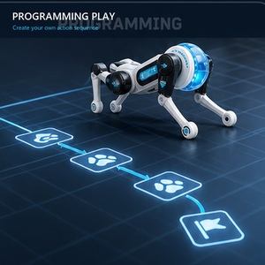 <span class=keywords><strong>Robot</strong></span> <span class=keywords><strong>Chien</strong></span> Télécommandé Interactif : <span class=keywords><strong>Danse</strong></span>, Chant, Interaction Vocale, Compagnon Émotionnel, Réduction de Bruit IA, Type-C - Product Image 5